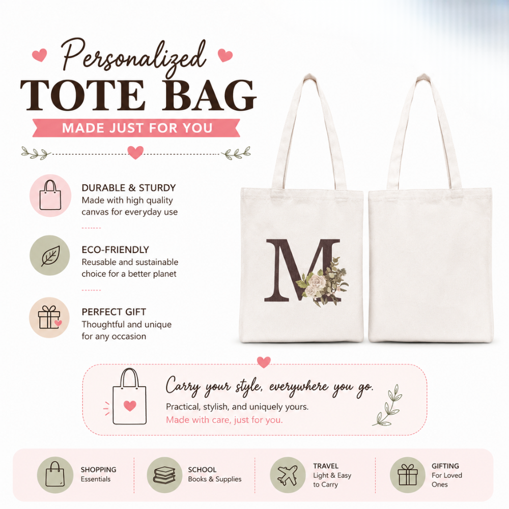 Personalized Tote Bag