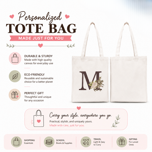 Personalized Tote Bag